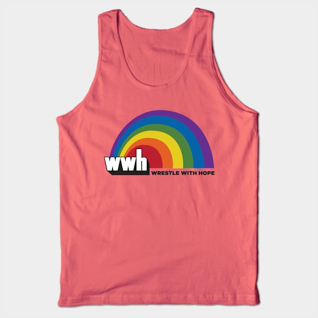 WWH Action Figure Logo Tank Top by WrestleWithHope